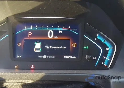 2022 Honda Odyssey Ex-L z USA, uszkodzony, nr VIN 5FNRL6H74NB014589